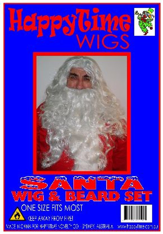 Santa Wig & Beard Set