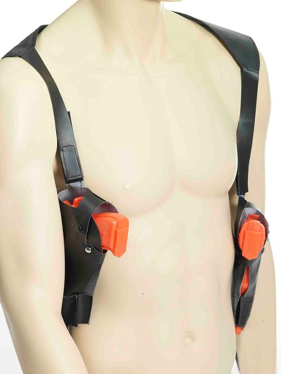 Shoulder Holster Double with Guns