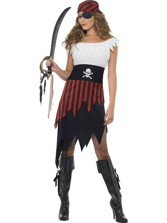 Pirate Wench Womans Costume