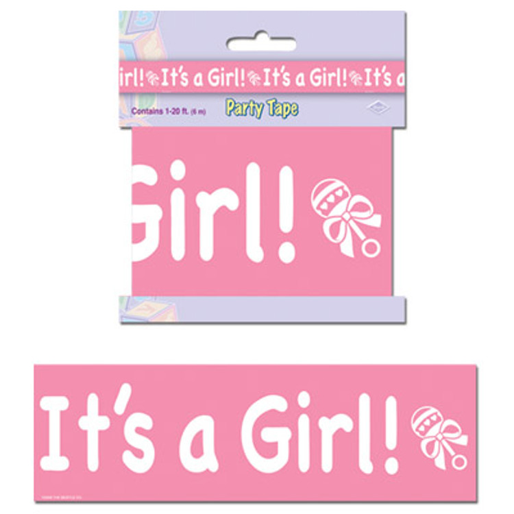Baby Party Tape - It's A Girl