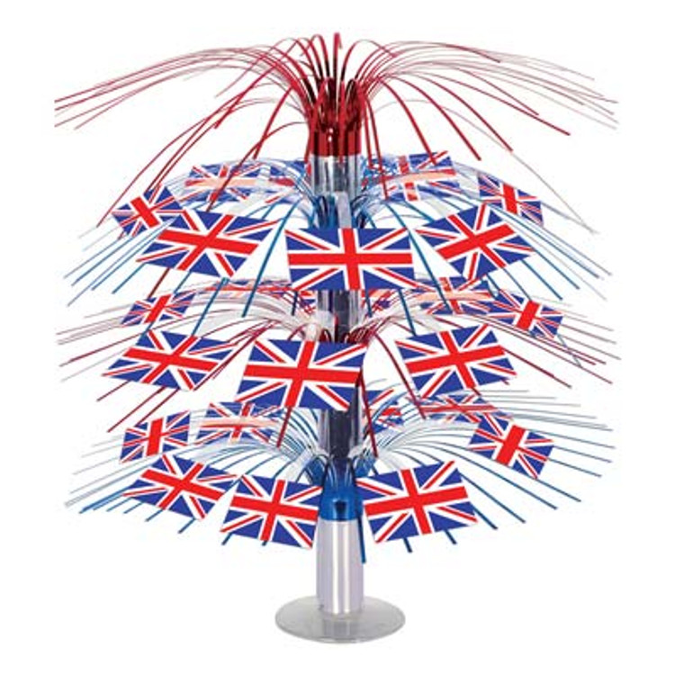 British Flag Cascade Centrepiece