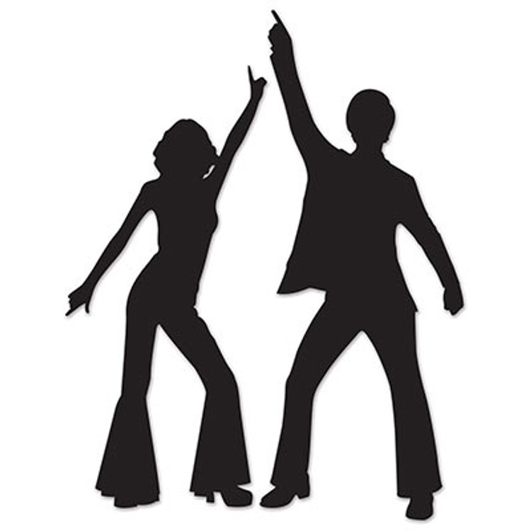 Disco Dancer Silhouette