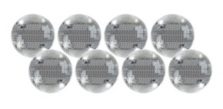 Disco Mirror Ball Drink Coasters