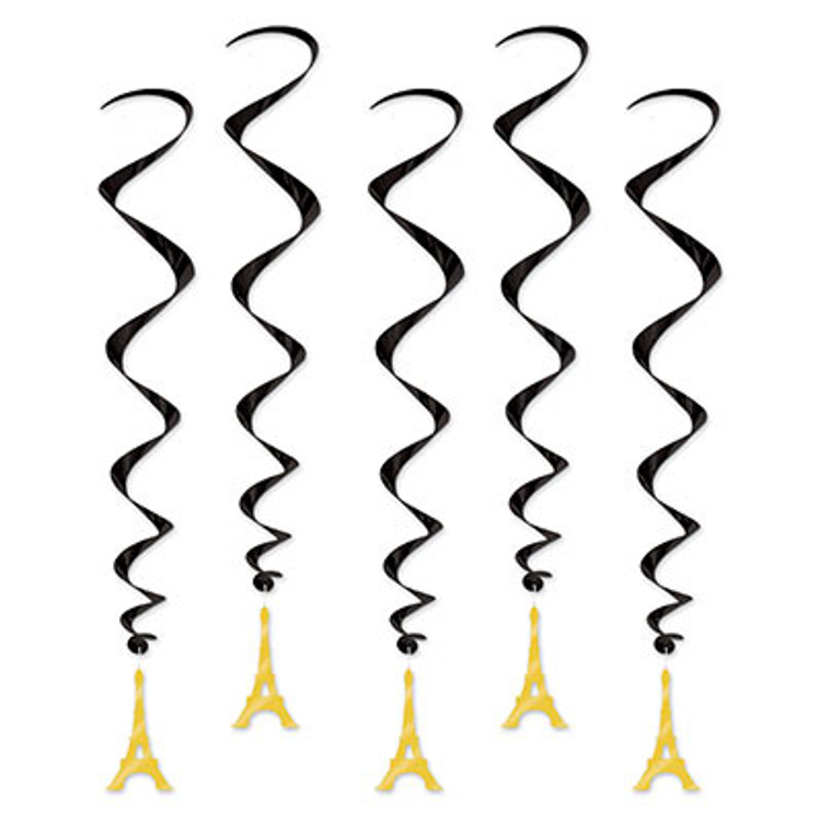 French Eiffel Tower Whirls