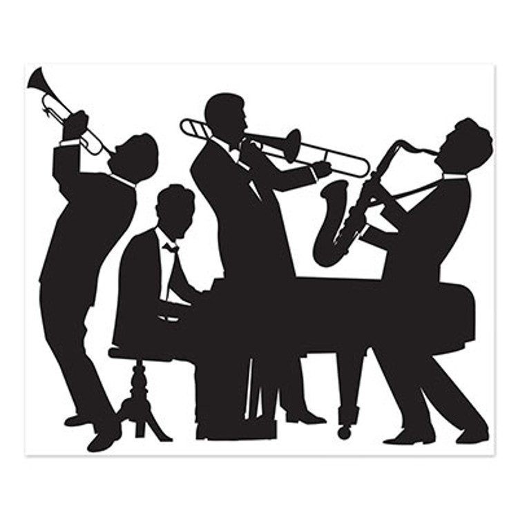 Great 20's Jazz Band Instant Mural