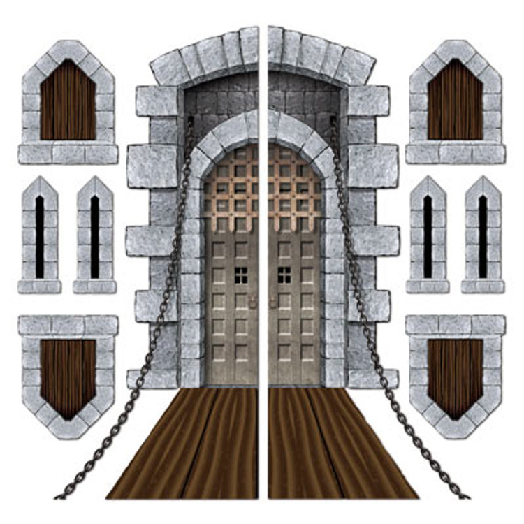 Castle Door & Windows Instant Prop