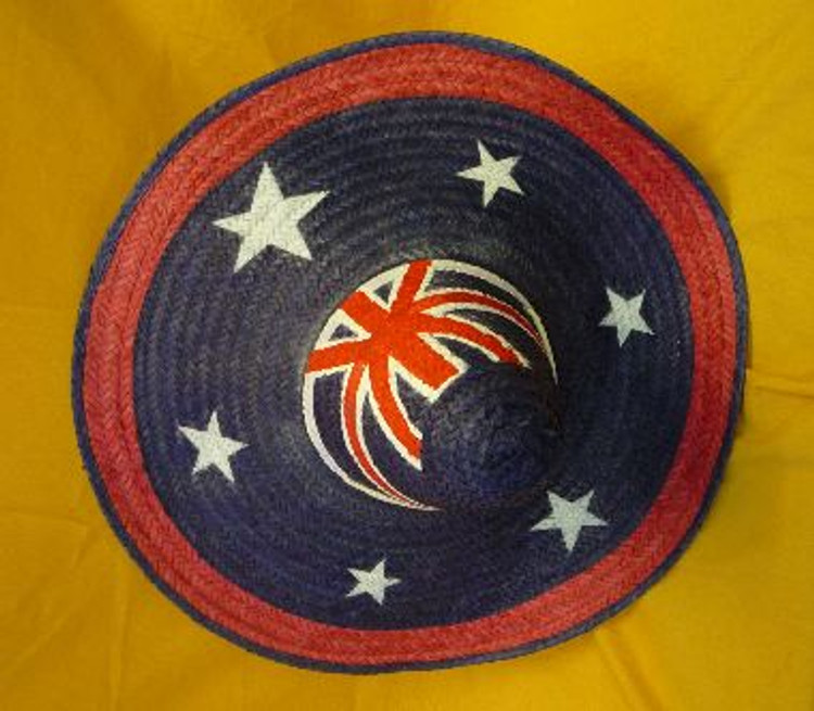 Sombrero Mexican Hat - Australian Flag