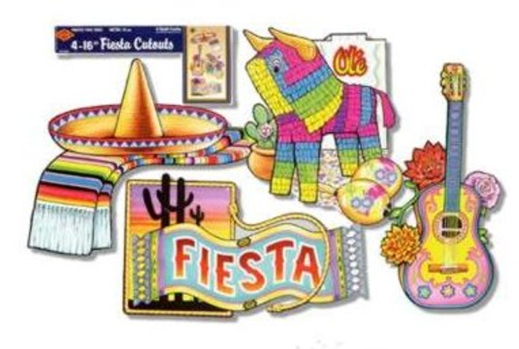 Mexican Fiesta Cut Outs
