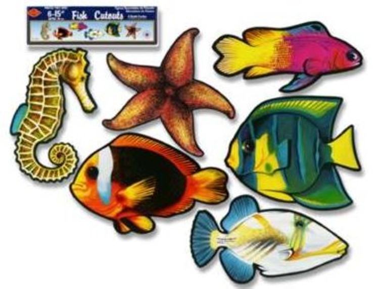 Fish Tropical Cut Outs