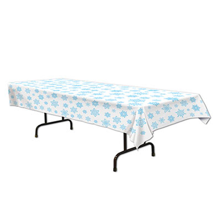 Tablecover - Rectangle Snowflakes