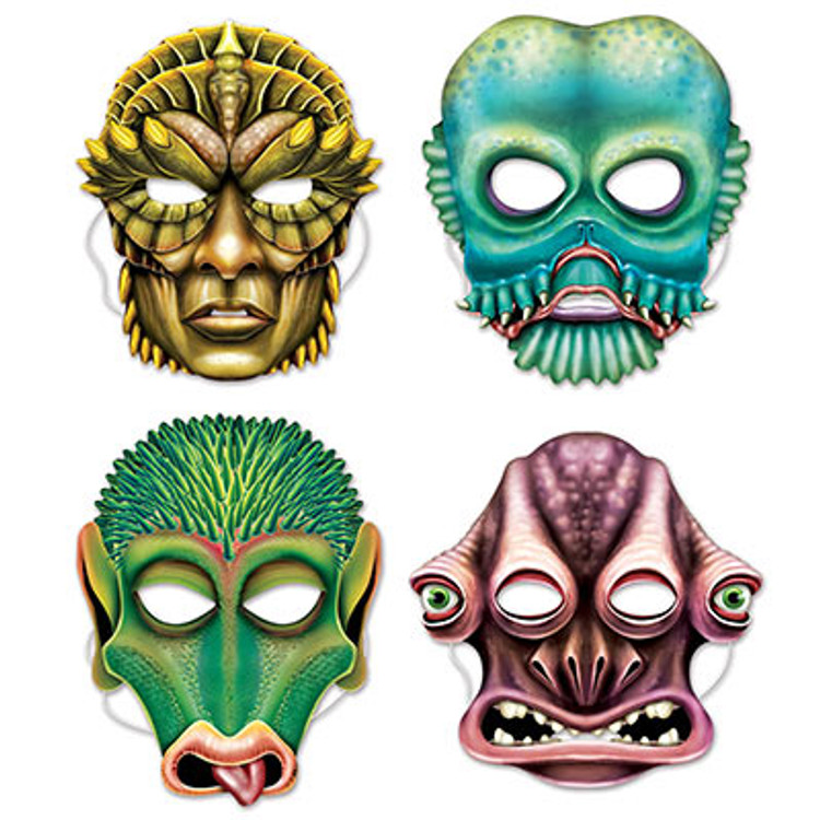 Space Alien Masks