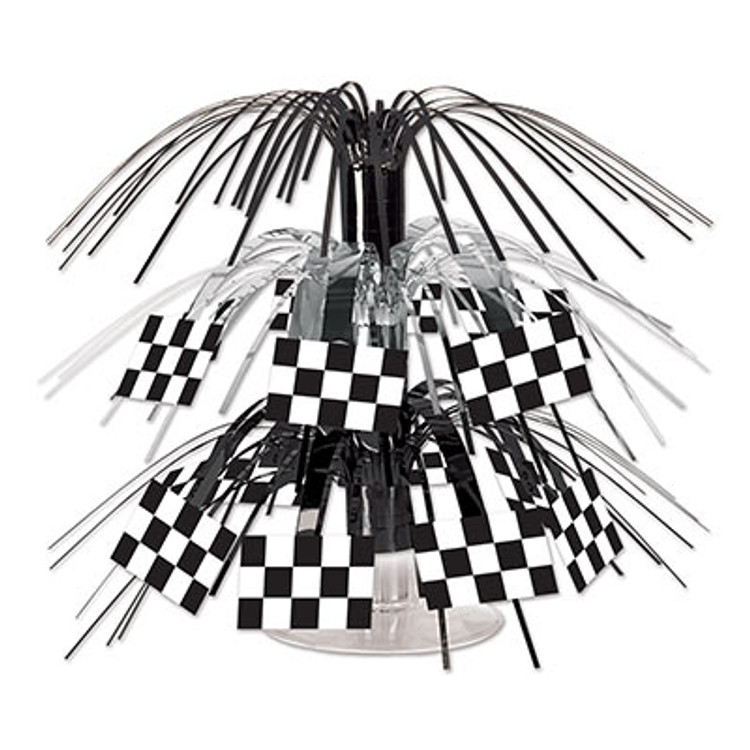 Checkered Flag Cascade Centrepiece