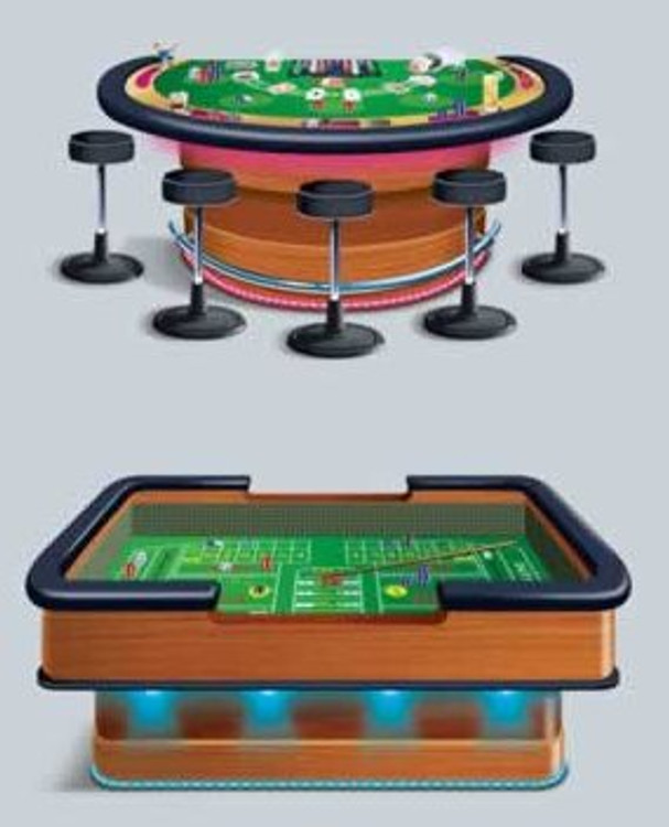 Craps & Blackjack Tables Props
