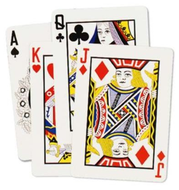 Playing Card Cut Outs