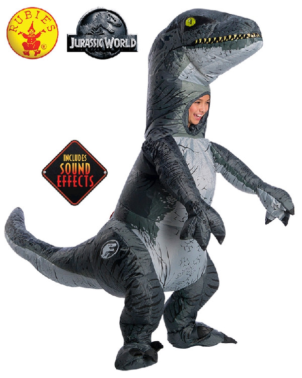 Jurassic World Velociraptor Blue Kids Costume