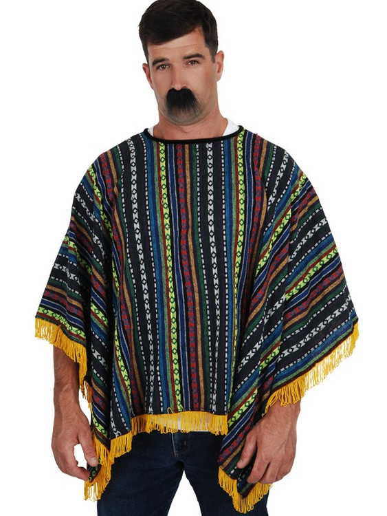 Mexican Poncho Adult Costume