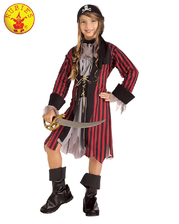 Pirate Caribbean Princess Girls Costume