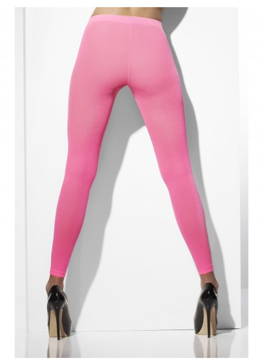 Footless Tights, Neon Pink