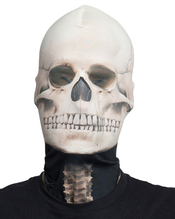 Skeleton Mask Faux Real