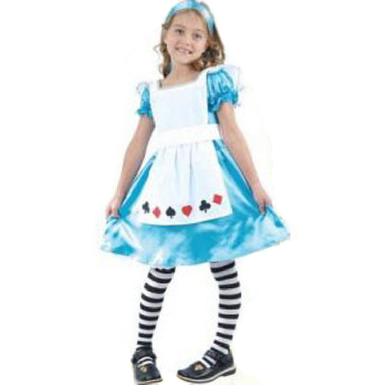 Alice in Wonderland Girls Costume