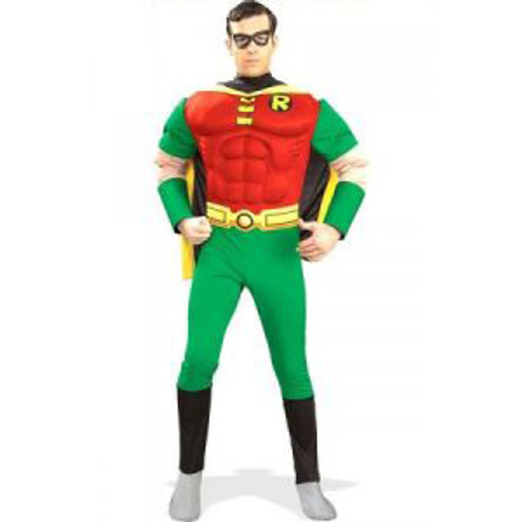 Robin Deluxe Muscle Chest Mens Costume