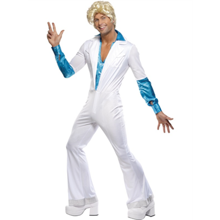ABBA 1970s Disco Mens Costume