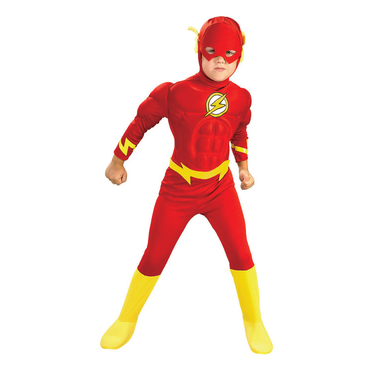 The Flash CHILD DLX MUSCLE CHEST Boys Costume
