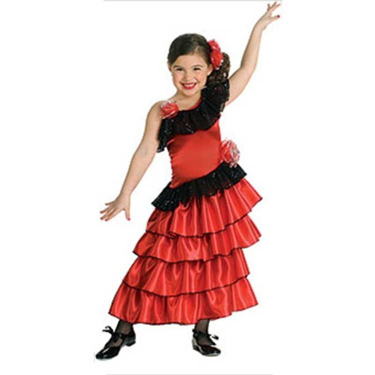 Spanish Princess Girls Costume