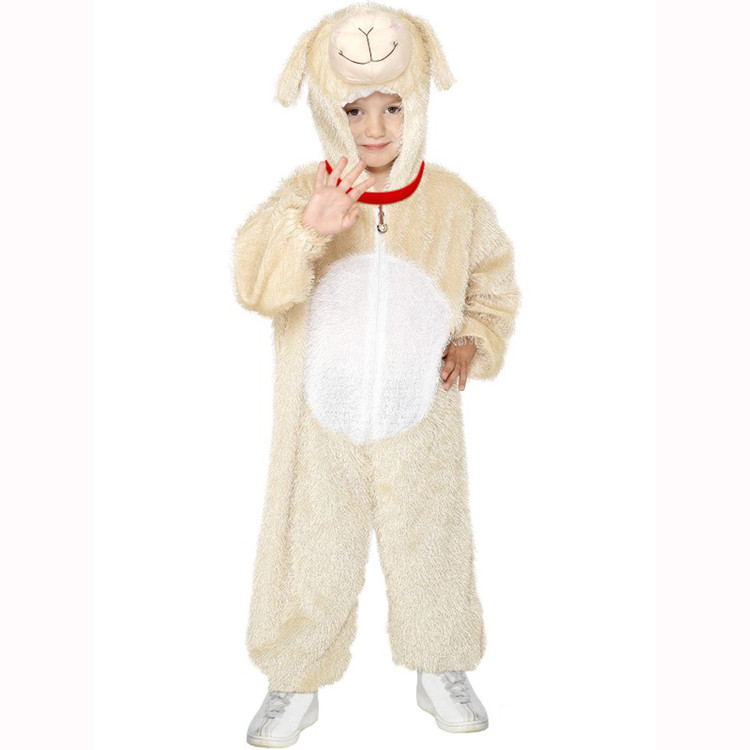 Lamb Kids Animal Costume Medium