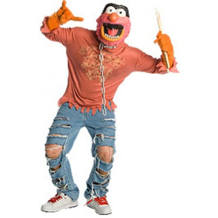 MUPPETS ANIMAL Mens Costume