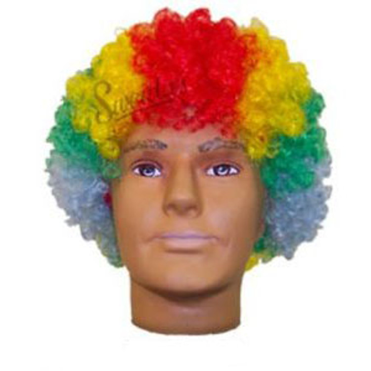 Clowns Rainbow Wig