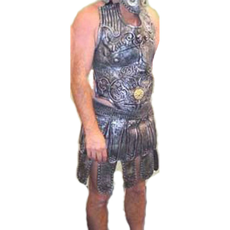 Roman Breast Plate and Skirt Mens Costumes