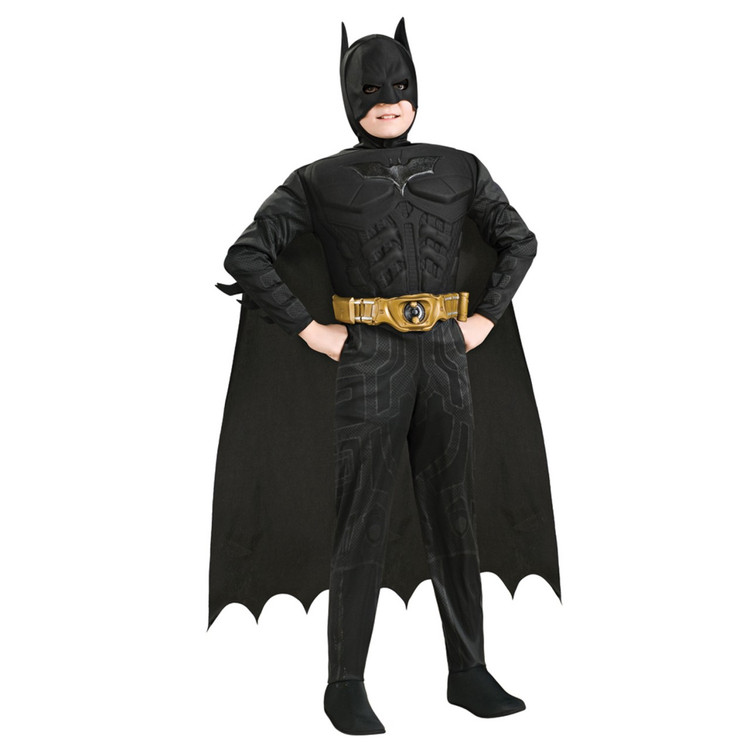 Batman The Dark Knight Rises Deluxe Muscle Chest Child Costume