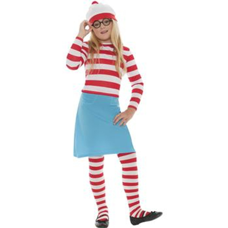 Wheres Wally? Wenda Girls Costume