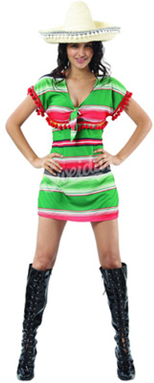 Mexican Dress Women's Costume
