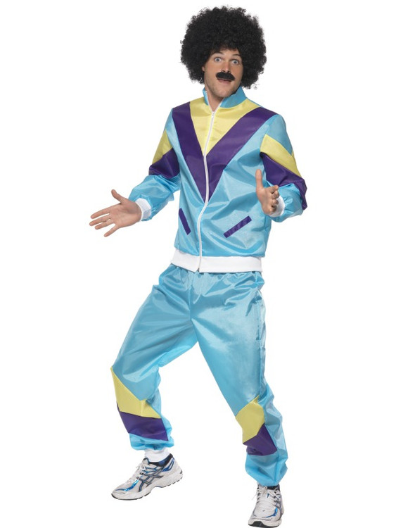 80s Shell Suit Men's Costume