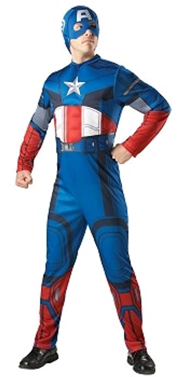CAPTAIN AMERICA EVA MUSCLE CHEST WITH HOOD