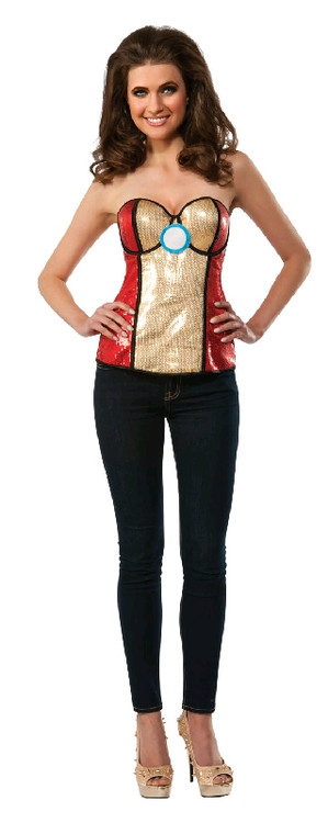Iron Man - Iron Woman SEQUINED Corset