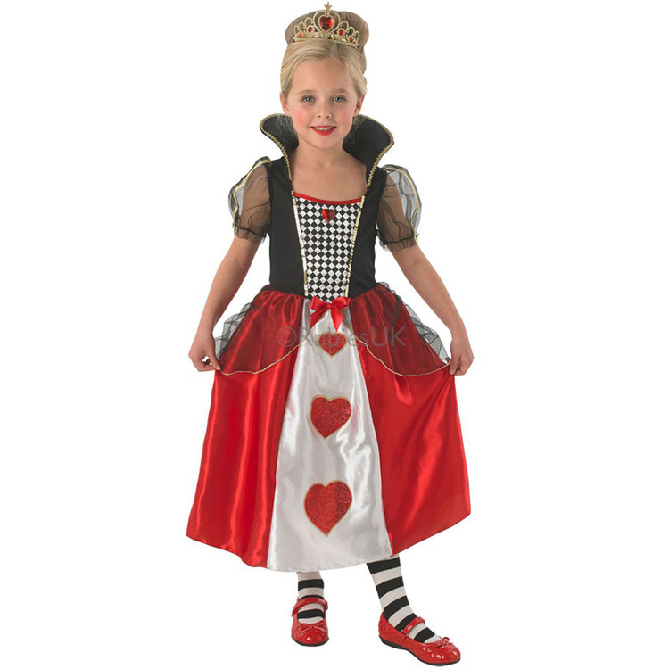 Queen of Hearts Girls Costumes