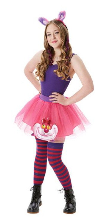 Alice in Wonderland Cheshire Cat Tutu & Accessories Womens Costume