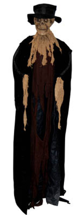 Halloween Skeleton Scarecrow with Light Up Eyes