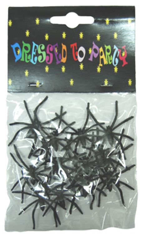 Spiders Black - 12 Pack
