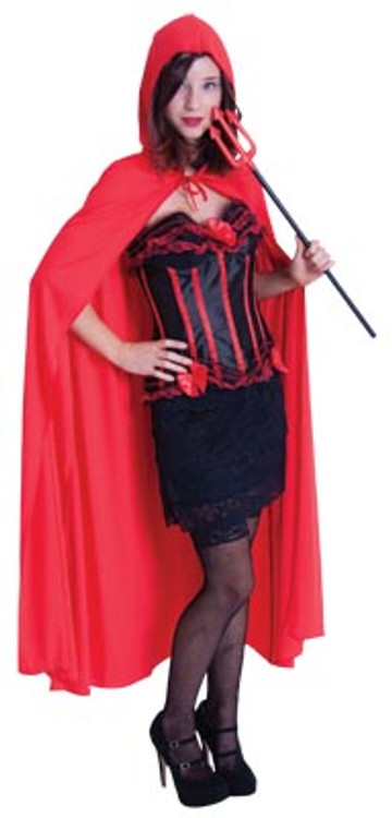Cape Devil Red Unisex Adult