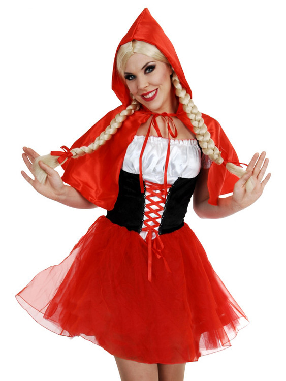 Red Riding Hood Gothic Sexy Womens Costume 