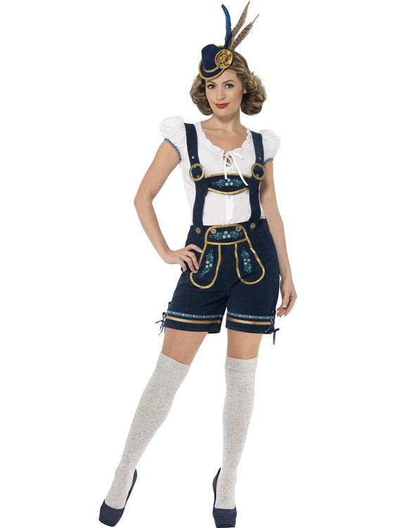 Oktoberfest Traditional Deluxe Bavarian Womens Costume