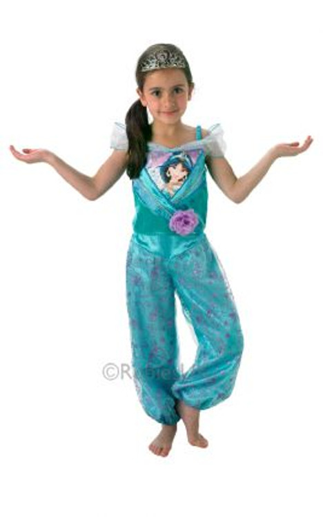 Disney Jasmine Shimmer Girls Costume