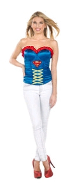 Supergirl Corset Women's Costume