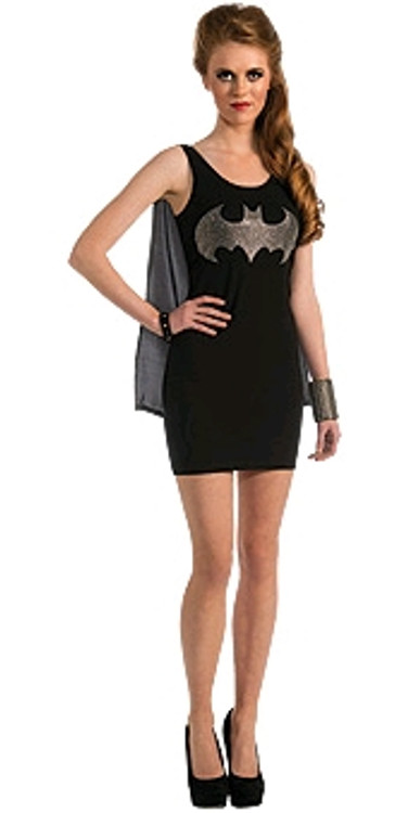 Batgirl Rhinestone Tank Dress Women's Costume