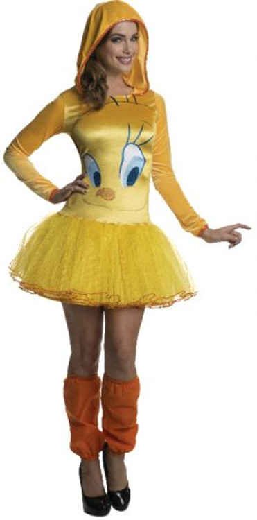 Looney Tunes - Tweety Bird Hooded Womens Costume