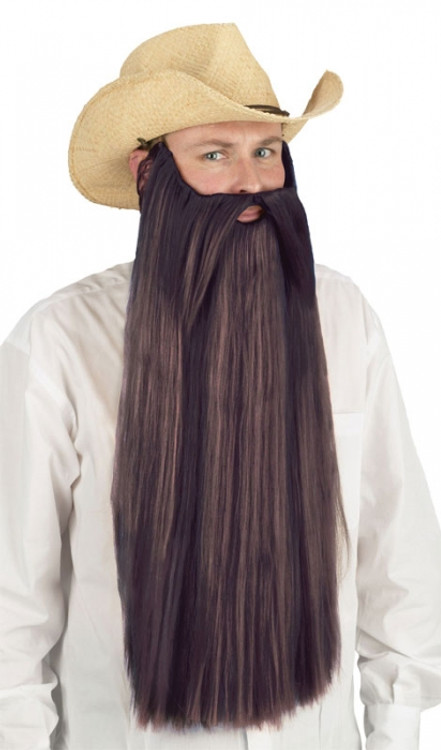 Beard Extra Long Brown